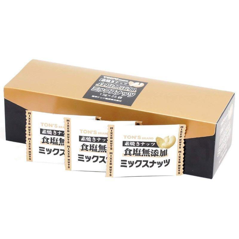 東洋ナッツ トン 素焼きミックスナッツ 325ｇ(13ｇ×25袋)×8箱入