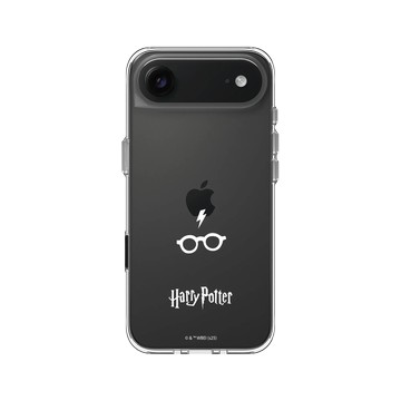 iPhone Air Clear Case（相機按鈕） 透明 - 哈利波特 Harry Potter - 閃電與眼鏡圖案