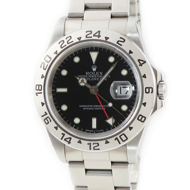 ロレックス ROLEX 16570 U番(1997年頃製造) ブラック メンズ 腕時計