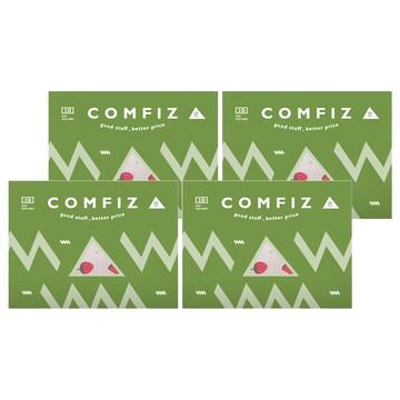 COMFIZ 康菲 大童3D立體醫療口罩 適用7~12歲  20片  4盒  草莓