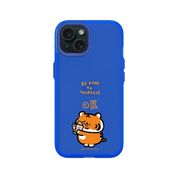 iPhone 15 Clear 激光藍 - XIAO LAO FU 小勞撫 - 對自己好一點