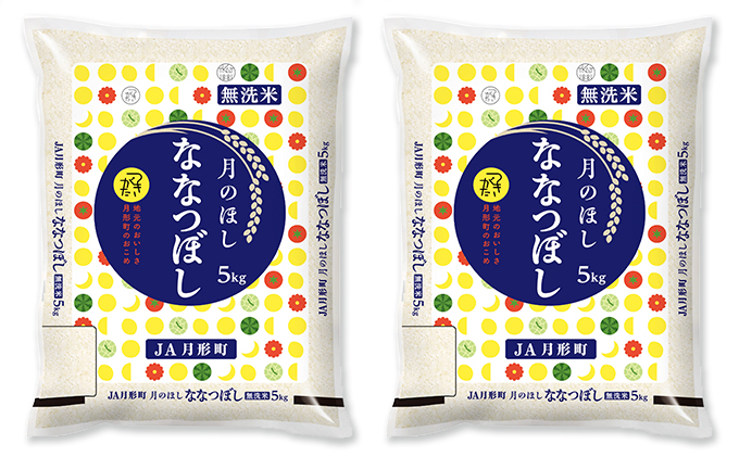 北海道 定期便 隔月2回 令和5年産 ななつぼし 無洗米 5kg×2袋 特A 米 白米 ご飯 お米 ごはん 国産 ブランド米 時短 便利 常温 お取り寄せ 産地直送 送料無料