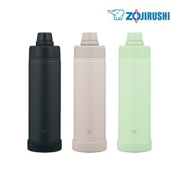 象印ZOJIRUSHI不銹鋼真空提把保冷瓶/0.75L/SD-KA75H/炭霧黑BM/支