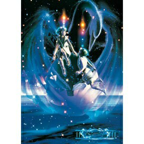 P2 - HM1000-018 浪漫星座系列-雙子座夜光拼圖1000片