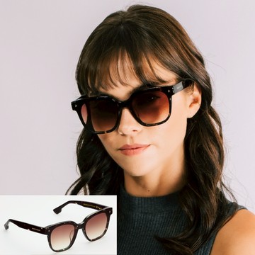 【ROSIE ALLAN】STELLA 茶琥珀 手工板材太陽眼鏡