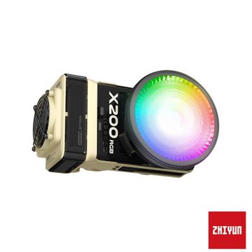 ZHIYUN 智雲 200W  MOLUS X200 RGB 標準版 公司貨