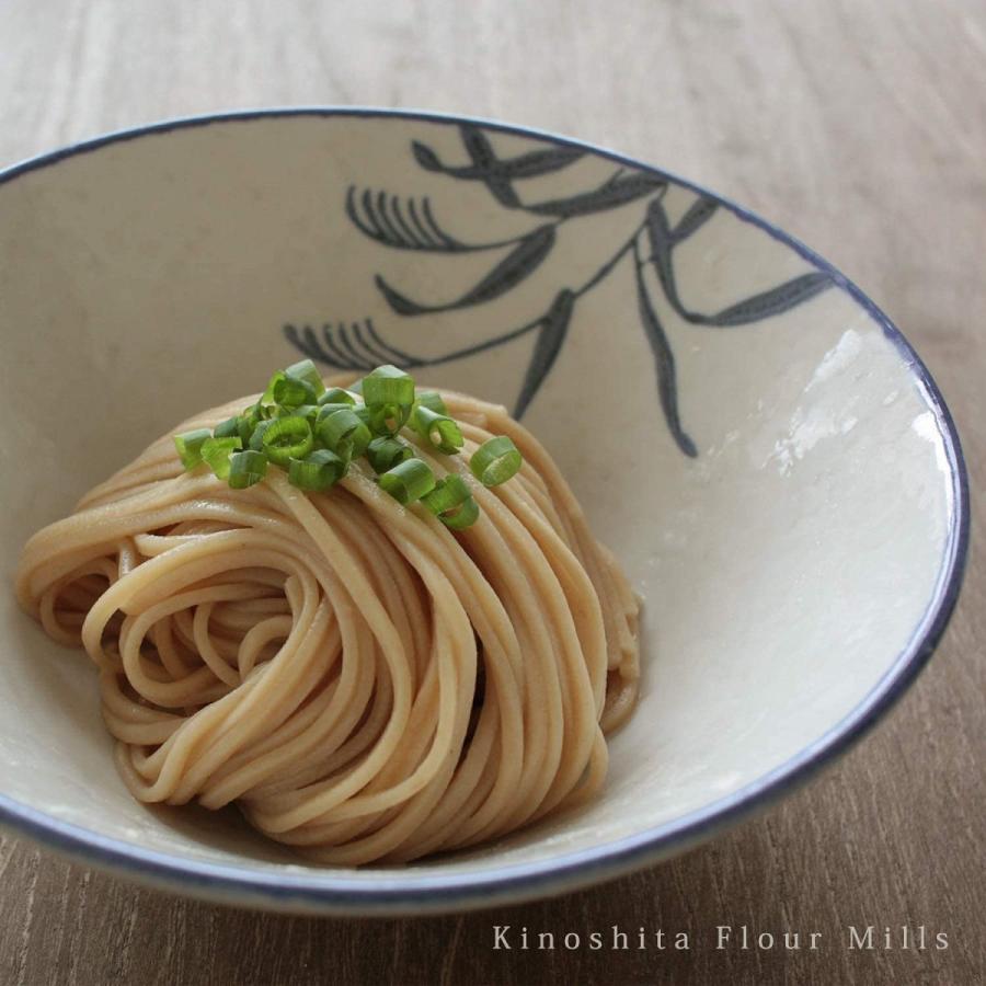 木下製粉 さぬき全粒粉うどん 12袋 (200g×12) ファリーナコーポレーション