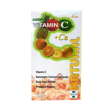 安得麗 維他命C+CA 30錠【德芳保健藥妝】