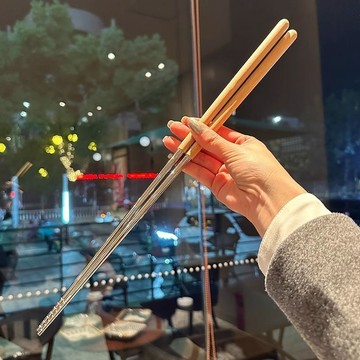 🌸好貨優選🌸加長316不銹鋼油炸筷子 防燙耐高溫 煎油條 火鍋筷 筷子 筷 環保筷 餐具 耐熱筷 防滑筷子 超長筷