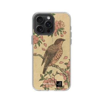 iPhone 15 Pro Max Clear 透明 - Van Gogh Museum - 櫻花樹上的伯勞鳥