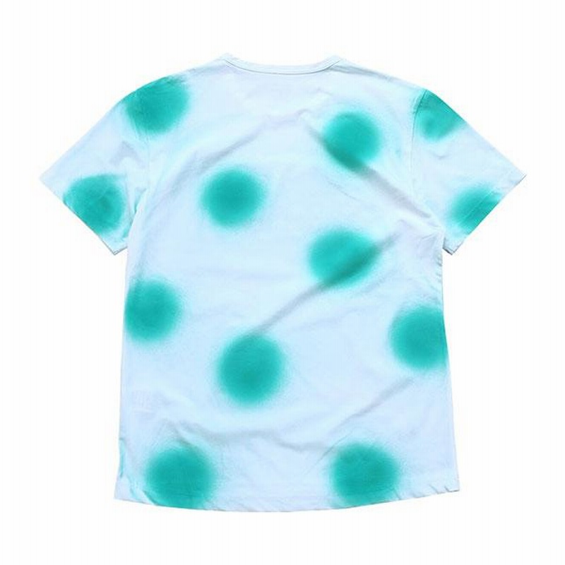 ranor(ラナー) HAND SPRAY DOT PRINT T-SHIRT メンズ・レディース 半袖