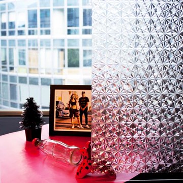 【meiwa】日本明和阻隔UV窗貼-萬花齊放92*100CM