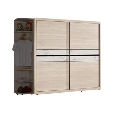 【H&D東稻家居】6尺拉門衣櫥(TCM-06329)