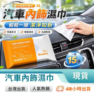 汽車清潔巾 內飾清潔 汽車用 擦車神器 多功能清潔 汽車內裝清潔 車用清潔巾 去污濕巾 擦拭內裝 玩美 771169