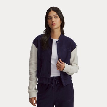 UA 女 ICON Terry Varsity 外套 人氣新品