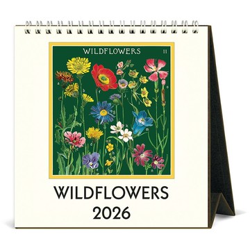 Cavallini & Co.  2026 桌曆\月曆 WILDFLOWERS