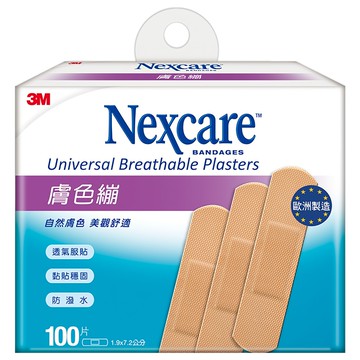3M Nexcare OK繃 膚色繃帶 未滅菌 1.9*7.2cm  100片  1盒