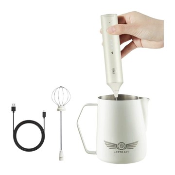 咖啡拉花︱奶泡 打泡器 咖啡打泡器 電動起泡器 手持攪拌棒 迷你攪拌器 充電式打泡器 咖啡打發器 打泡棒
