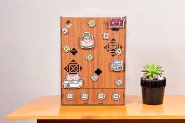 【 DIY 手作】喵好神 招財吧 分類存錢筒 自動零錢分類 聖誕禮物