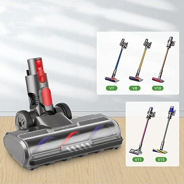 戴森v7 V8 V10 V11 V15電動刷配件吸塵器地板吸嘴直驅電動刷