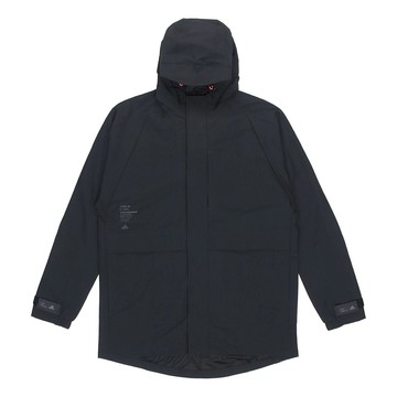 adidas TH Parkar Casual Sports Hooded Jacket Black
