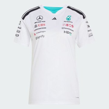 Adidas 愛迪達 Mer Dr Jsy W KF0163 女 T恤 運動上衣 休閒短袖 白 吸濕排汗