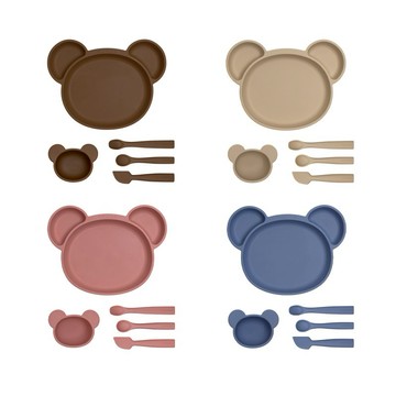 【ROCOU】副食品新手 五件套組_熊熊