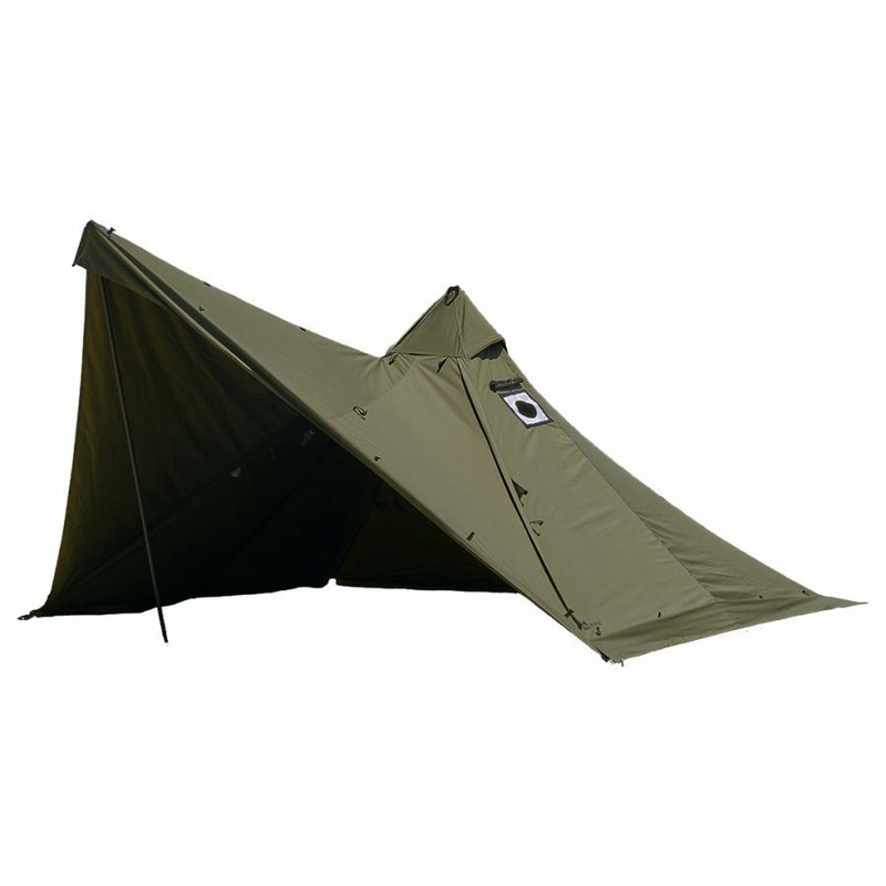 WAQ Alpha T/C SOLO DX ソロ〜デュオ用 テント＋前幕 オプション商品】SOLODX専用 フロントウォール【1年保証 / 送料