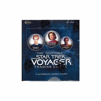 The Quotable Star Trek Voyager Trading Card スタートレック ヴォイジャー 名言トレーディングカード 送料無料 通販 Lineポイント最大0 5 Get Lineショッピング