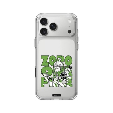 iPhone 17 Pro Max Clear Case（相機按鈕） 透明 - 航海王 One Piece - 索隆十郎．ONEPIECE