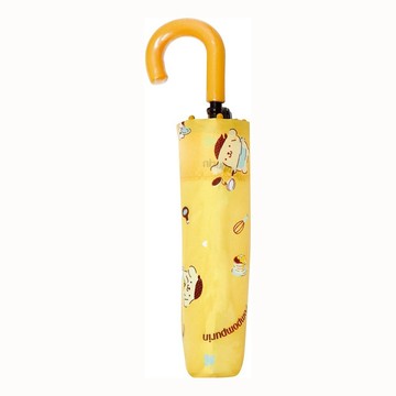 Sanrio 三麗鷗 布丁狗 折傘 53cm  布丁狗 黃色  1個