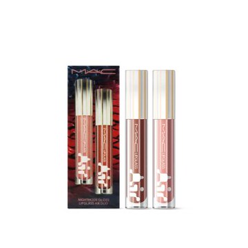 M.A.C 午夜禁果系列 超透亮冰晶潤唇露組 5mlx2