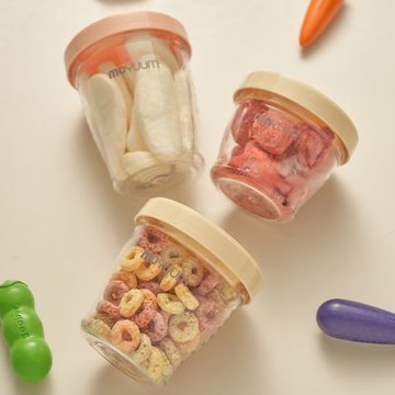 MOYUUM 韓國 TRITAN多功能食品儲存罐3入(180ml)-多款可選