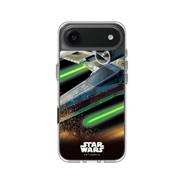 iPhone Air Clear Case（相機按鈕） 透明 - 迪士尼-星際大戰 Star Wars - X翼戰機