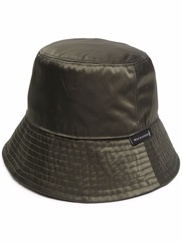 Mackintosh - Arrat reversible bucket hat - women - Nylon - One Size - Green
