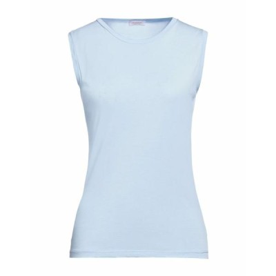 Lota Sculpt Square Neck Tank Top Blue