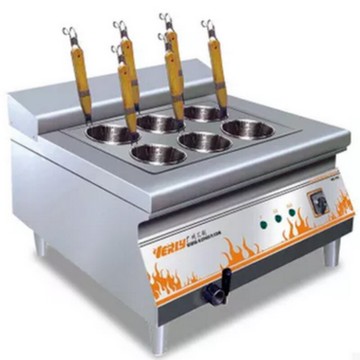 匯利TNZ-909臺式四頭電煮面爐商用煮面爐電熱煮面爐麻辣燙機