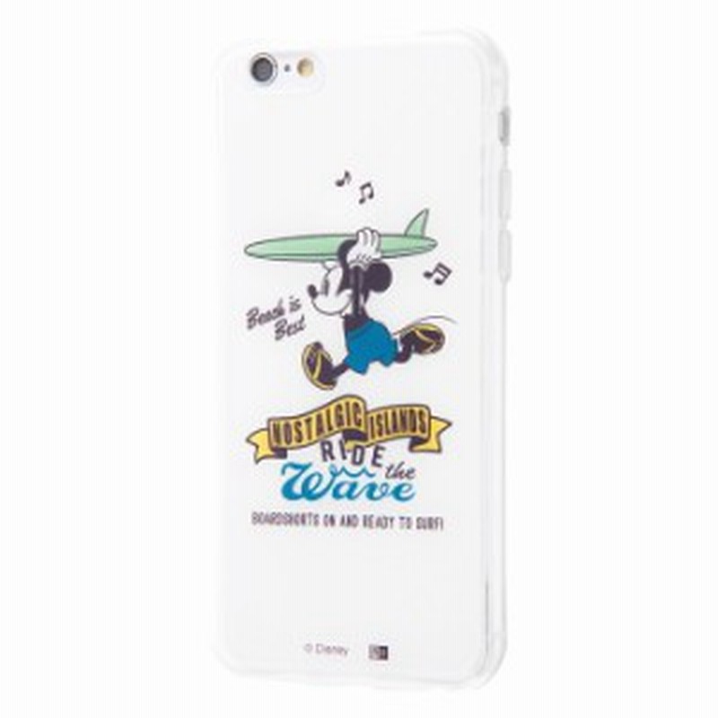 P10倍 Iphone6 Iphone6s ケース ディズニー キャラクター Tpuケース 背面パネル スマホケース ミッキー ミッキーマウス Beach Is Be 通販 Lineポイント最大1 0 Get Lineショッピング