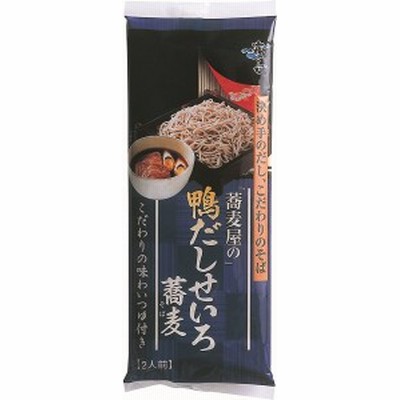 はくばく 蕎麦屋の鴨だしせいろ蕎麦 250g×10袋