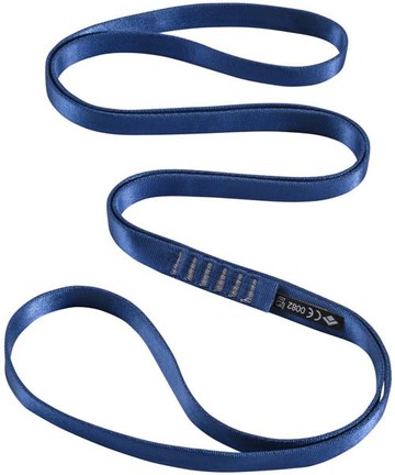 【【蘋果戶外】】Black Diamond 380027 Nylon Runner 18mm 尼龍縫合扁帶繩環120cm