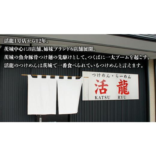 ふるさと納税 茨城県 桜川市 活龍 つけ麺 250g×3食（ 全3回 ） ラーメン 人気 濃厚 魚介豚骨 惣菜 中華 茨城県 定期便 隔月 [B…