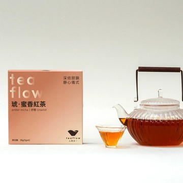 心茶合一 台灣原葉茶包【琥蜜香 6入茶包禮盒】坪林 紅茶 伴手禮