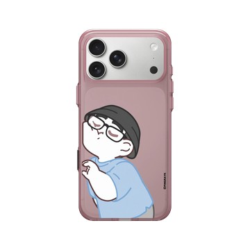 iPhone 17 Pro Max Clear (相機按鈕) 晶醺玫 - 於是日常了 - 高調閃光彈－比心NIO