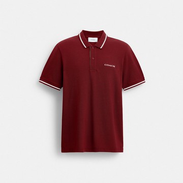 棉質經典 SIGNATURE 飾邊 POLO 衫