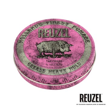 【包損商品】REUZEL 粉紅豬超強髮油 113g (Pink Pomade Grease)