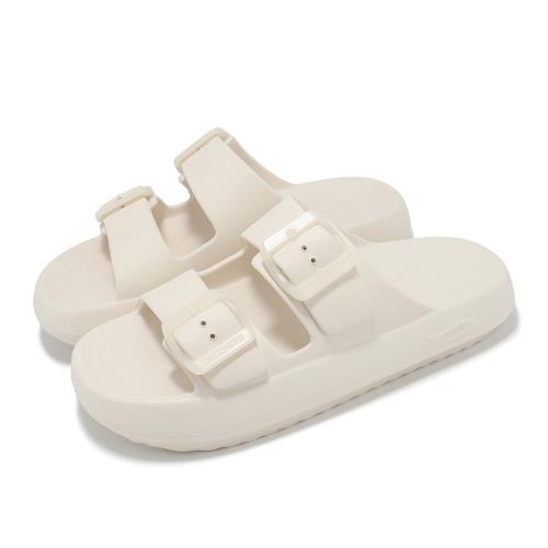 Skechers 拖鞋 Arch Fit Horizon-Heatwave 女鞋 米白 雙帶 防水 支撐 涼拖鞋 111645NAT