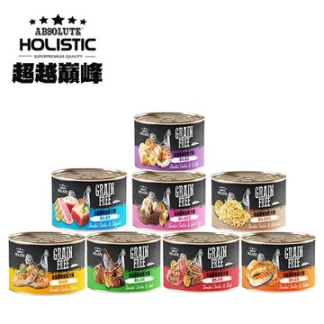 【24入組】【Absolute Holistic超越巔峰】無穀狗罐80g*24