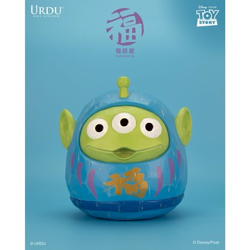 開運公仔🍀｜【野獸國】三眼怪 達摩 福部屋幸福系列 (17cm)｜URDU