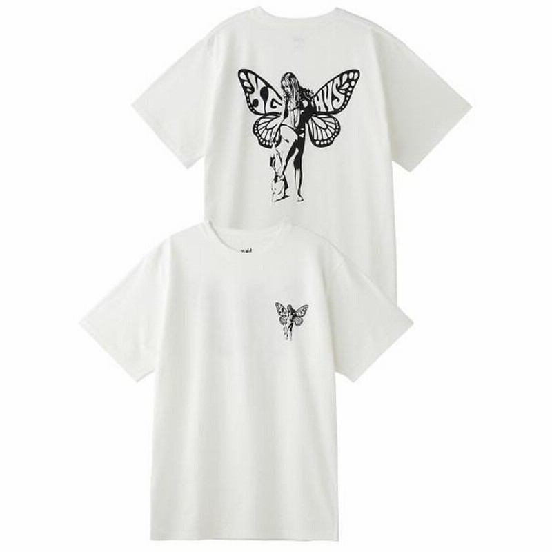 エックスガール X-girl × HYSTERIC GLAMOUR BUTTERFLY S/S TEE