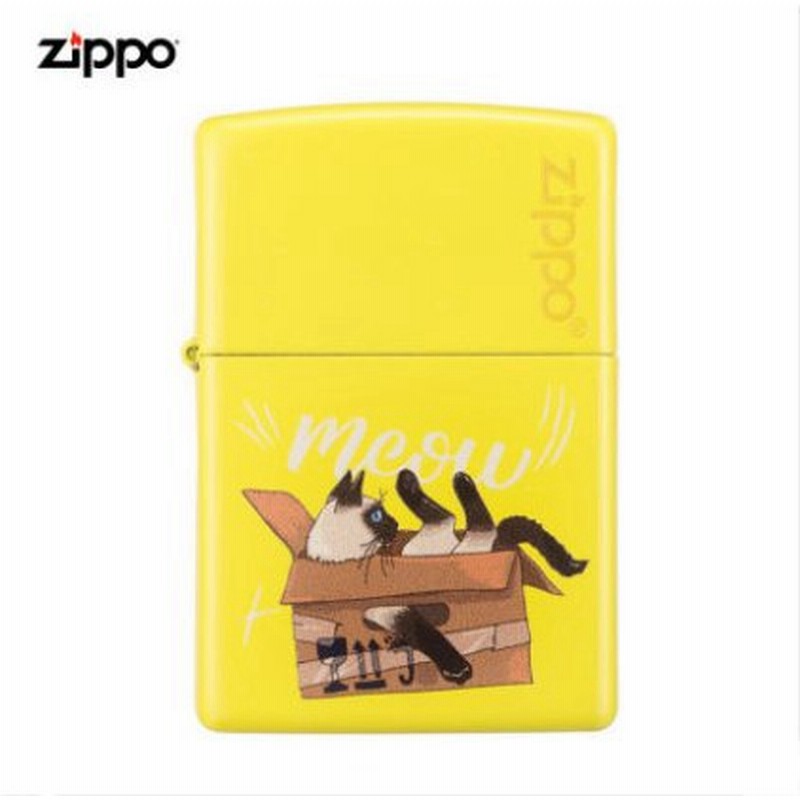 Zippo ジッポー オイルライター 面白い猫 中国正規品 通販 Lineポイント最大0 5 Get Lineショッピング